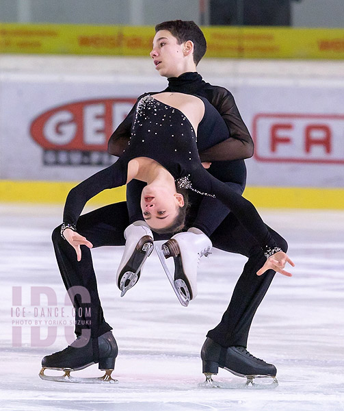 Lucie Fredon & Luc Walker (FRA)