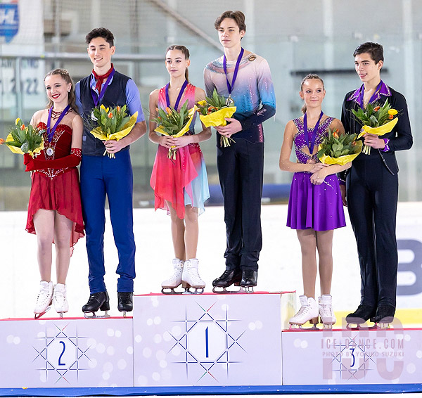 Advanced Novice Podium