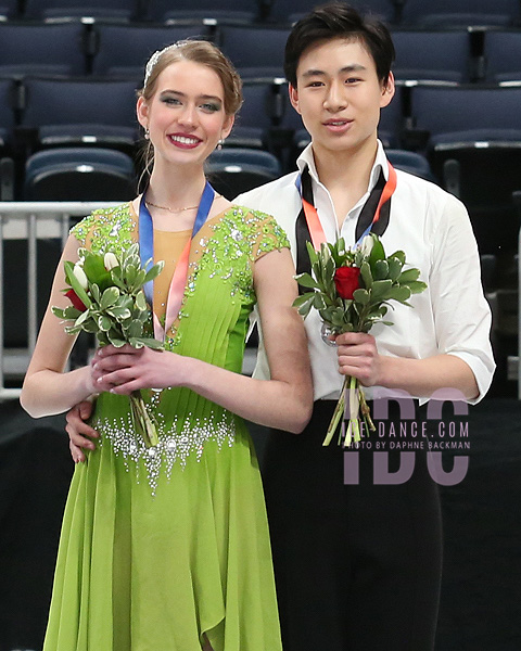 Michelle Deych & Ryan Hu (silver)