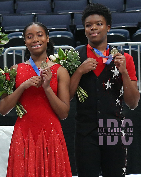 Anaelle Kouevi & Yann Homawoo (bronze)