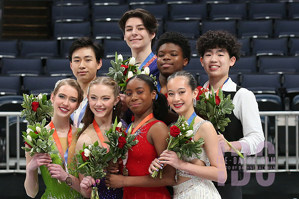 The medalists