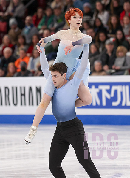 Evgeniia Lopareva & Geoffrey Brissaud (FRA)