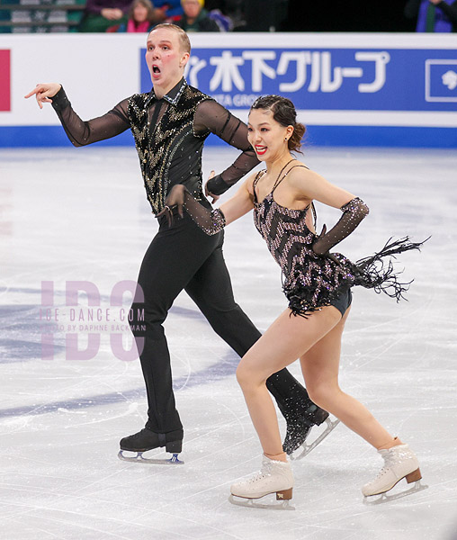 Yuka Orihara & Juho Pirinen (FIN)