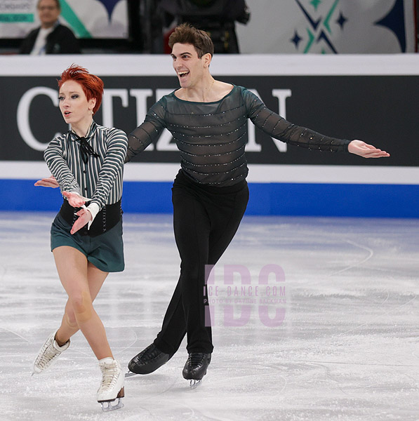 Evgeniia Lopareva & Geoffrey Brissaud (FRA)