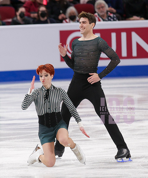 Evgeniia Lopareva & Geoffrey Brissaud (FRA)