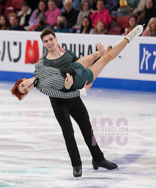 Evgeniia Lopareva & Geoffrey Brissaud (FRA)