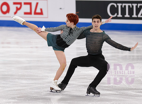 Evgeniia Lopareva & Geoffrey Brissaud (FRA)