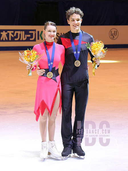 Bronze - Darya Grimm & Michail Savitskiy (GER)