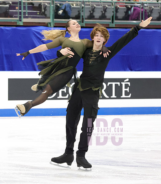 Sofiia Beznosikova & Max Leleu (BEL)