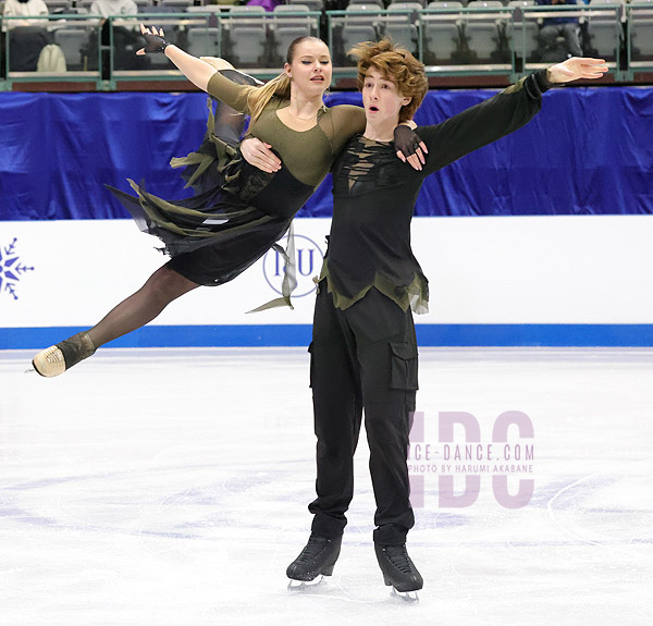 Sofiia Beznosikova & Max Leleu (BEL)