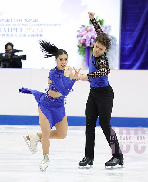 Celina Fradji & Jean-Hans Fourneaux (FRA)