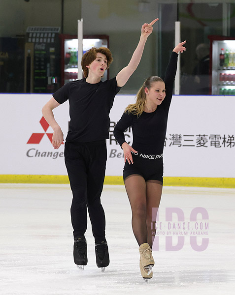 Sofiia Beznosikova & Max Leleu (BEL)