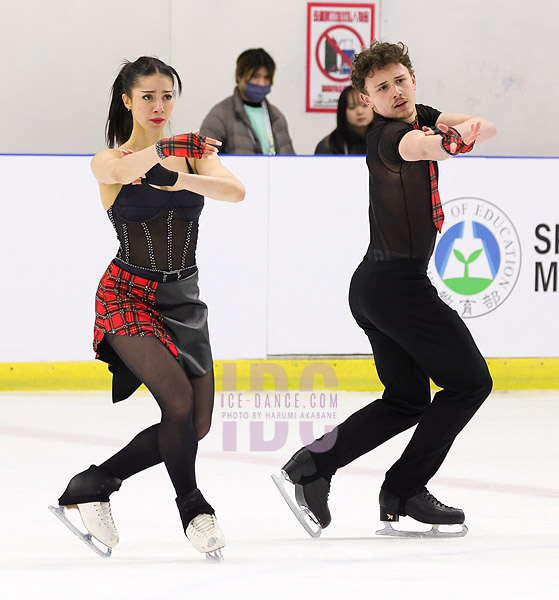 Celina Fradji & Jean-Hans Fourneaux (FRA)
