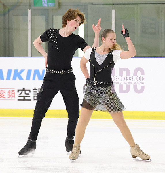 Sofiia Beznosikova & Max Leleu (BEL)