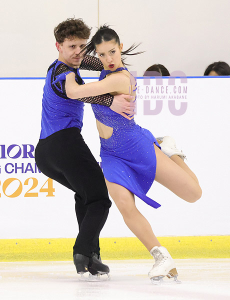 Celina Fradji & Jean-Hans Fourneaux (FRA)