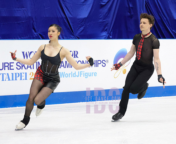 Celina Fradji & Jean-Hans Fourneaux (FRA)