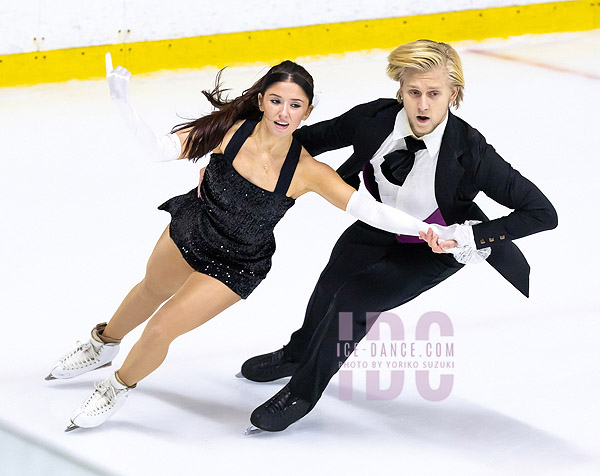 Zoe Larson & Andrii Kapran (UKR)