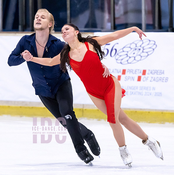 Zoe Larson & Andrii Kapran (UKR)