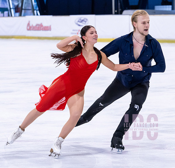Zoe Larson & Andrii Kapran (UKR)