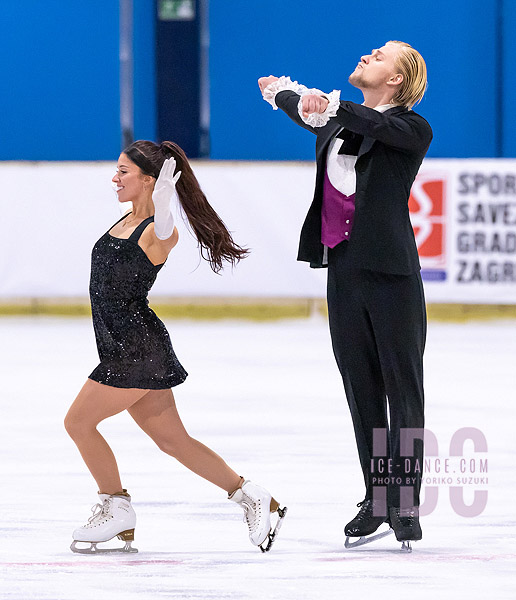 Zoe Larson & Andrii Kapran (UKR)