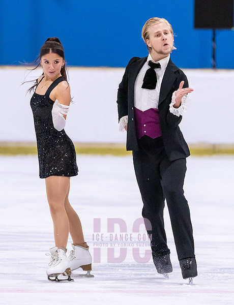 Zoe Larson & Andrii Kapran (UKR)