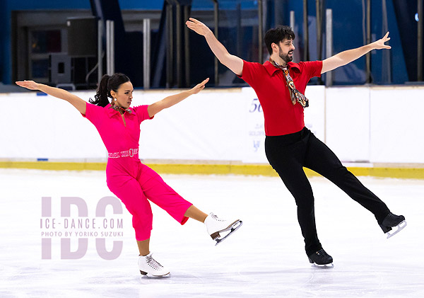 Jennifer Janse Van Rensburg & Benjamin Steffan (GER)
