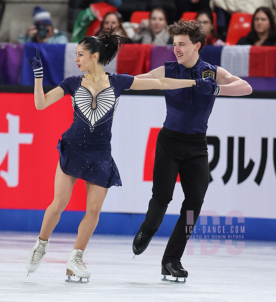Celina Fradji & Jean-Hans Fourneaux (FRA)