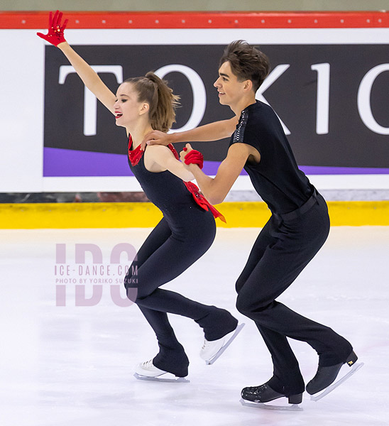 Arina Beljajeva & Frederick Merilo  (EST)