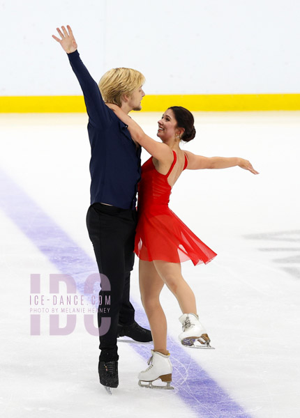 Zoe Larson & Andrii Kapran (UKR)