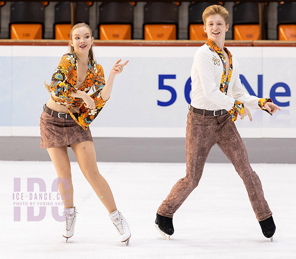 Olexandra Borysova & Aaron Freeman (POL)