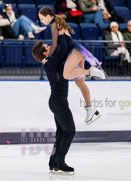 Caroline Kravets & Aiden Dotzert