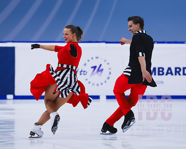 Olexandra Borysova & Aaron Freeman (POL)