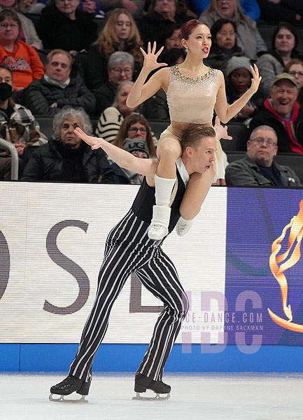 Yuka Orihara & Juho Pirinen (FIN)