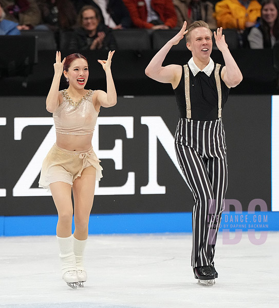 Yuka Orihara & Juho Pirinen (FIN)