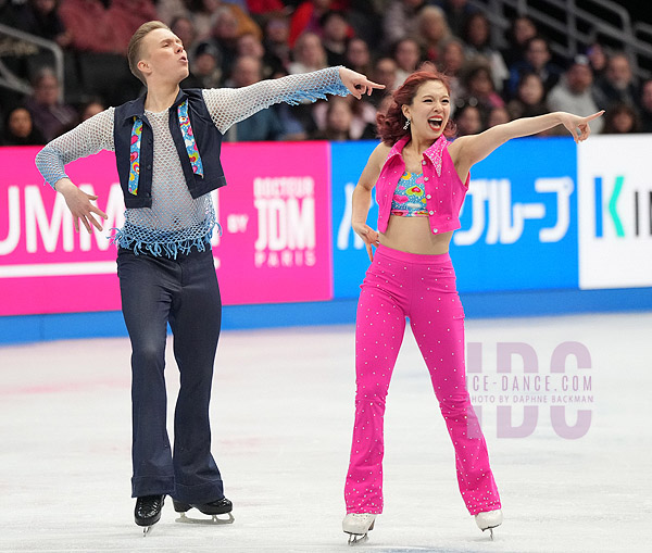 Yuka Orihara & Juho Pirinen (FIN)