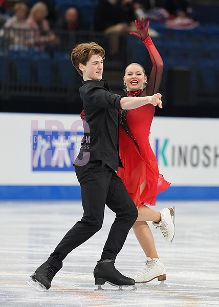 Sofiia Beznosikova & Max Leleu (BEL)