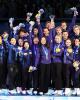 The medalists (Team Japan, USA and Italy)